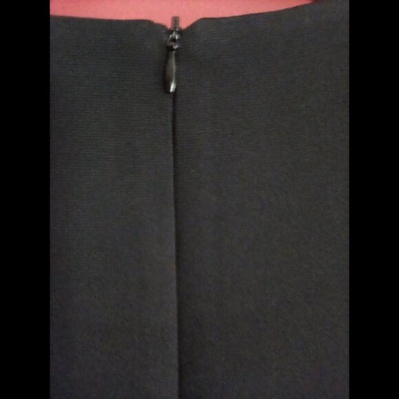 Vintage Leslie Belle Shift Dress Black 12 - Picture 5 of 5